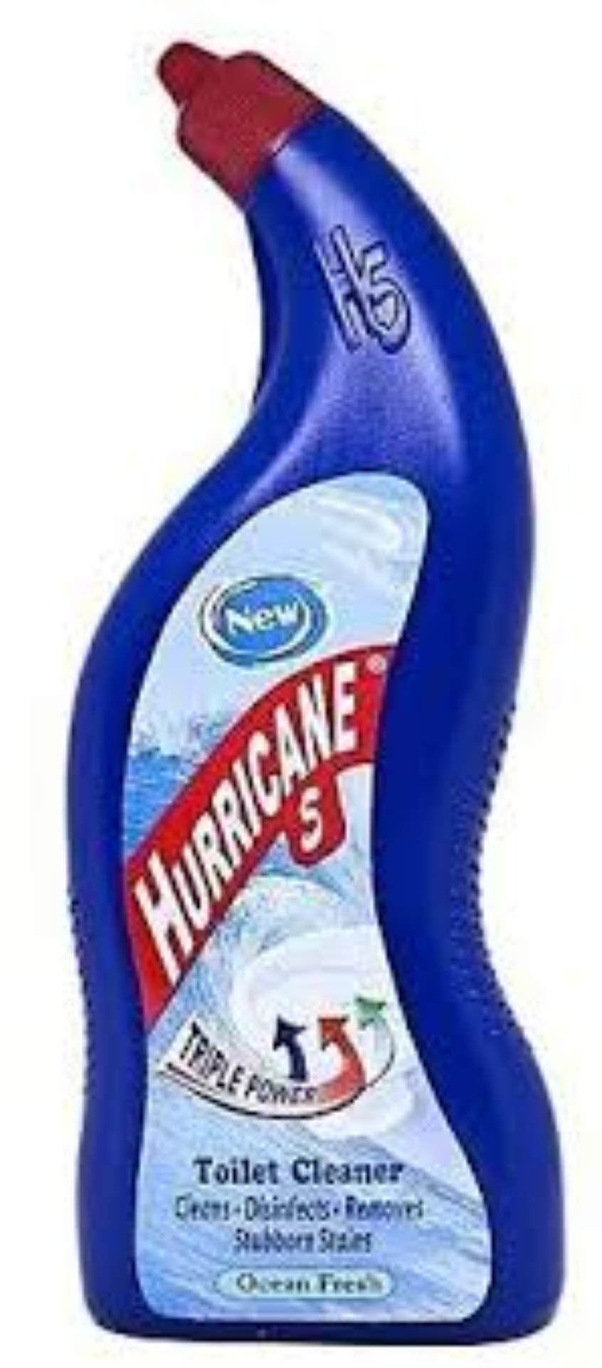 HURRICANE 5 TOILET CLEANER OCEN FRESH 1LT